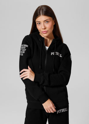 Women's zip-up hoodie French Tyrian