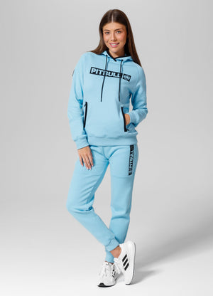 Women's hoodie Georgia - Baby blue