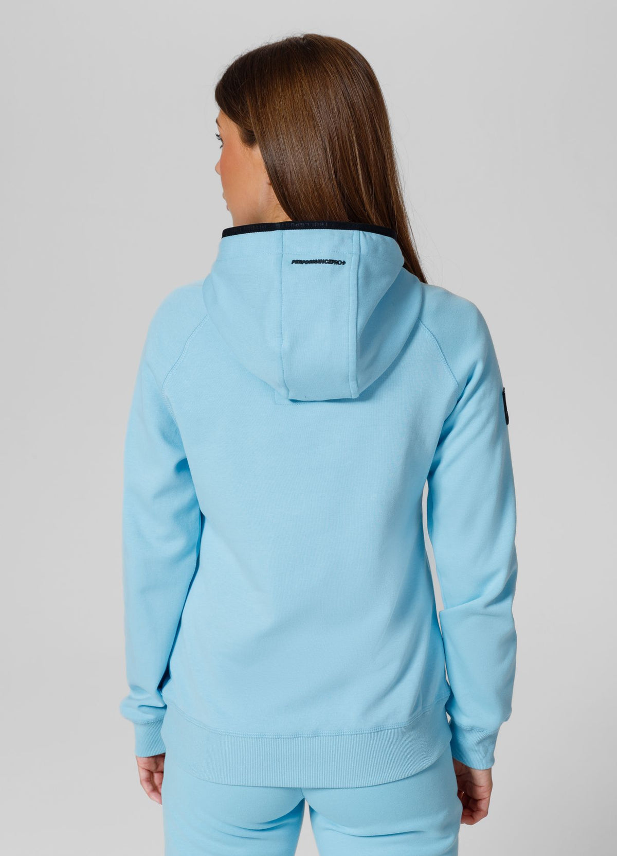 Women's hoodie Georgia - Baby blue