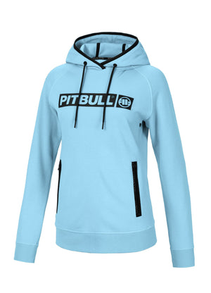 Women's hoodie Georgia - Baby blue