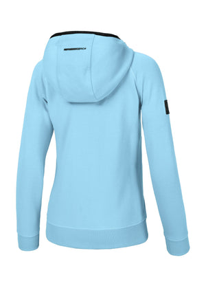 Women's hoodie Georgia - Baby blue