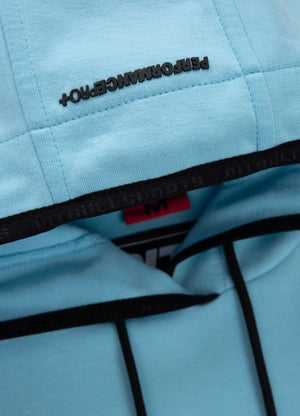 Women's hoodie Georgia - Baby blue