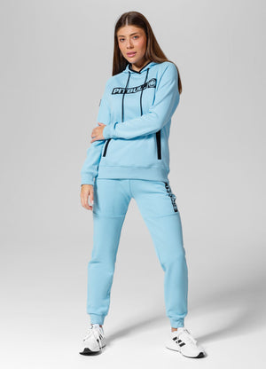 Women's hoodie Georgia - Baby blue