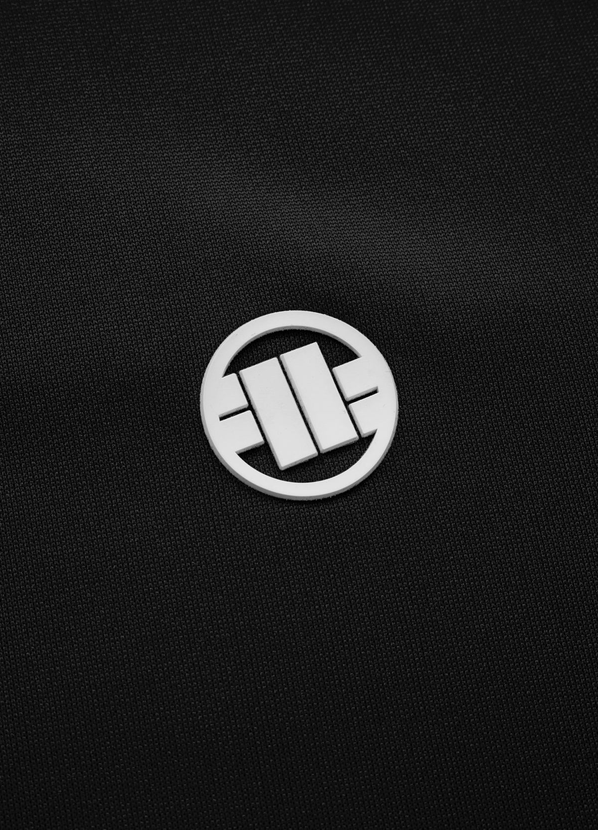 Men's Sweatjacket Oldschool Tape Logo - Black