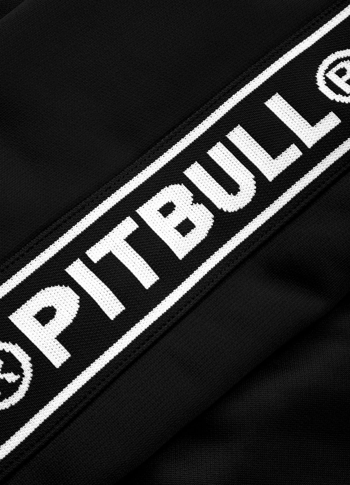 Men's Sweatjacket Oldschool Tape Logo - Black