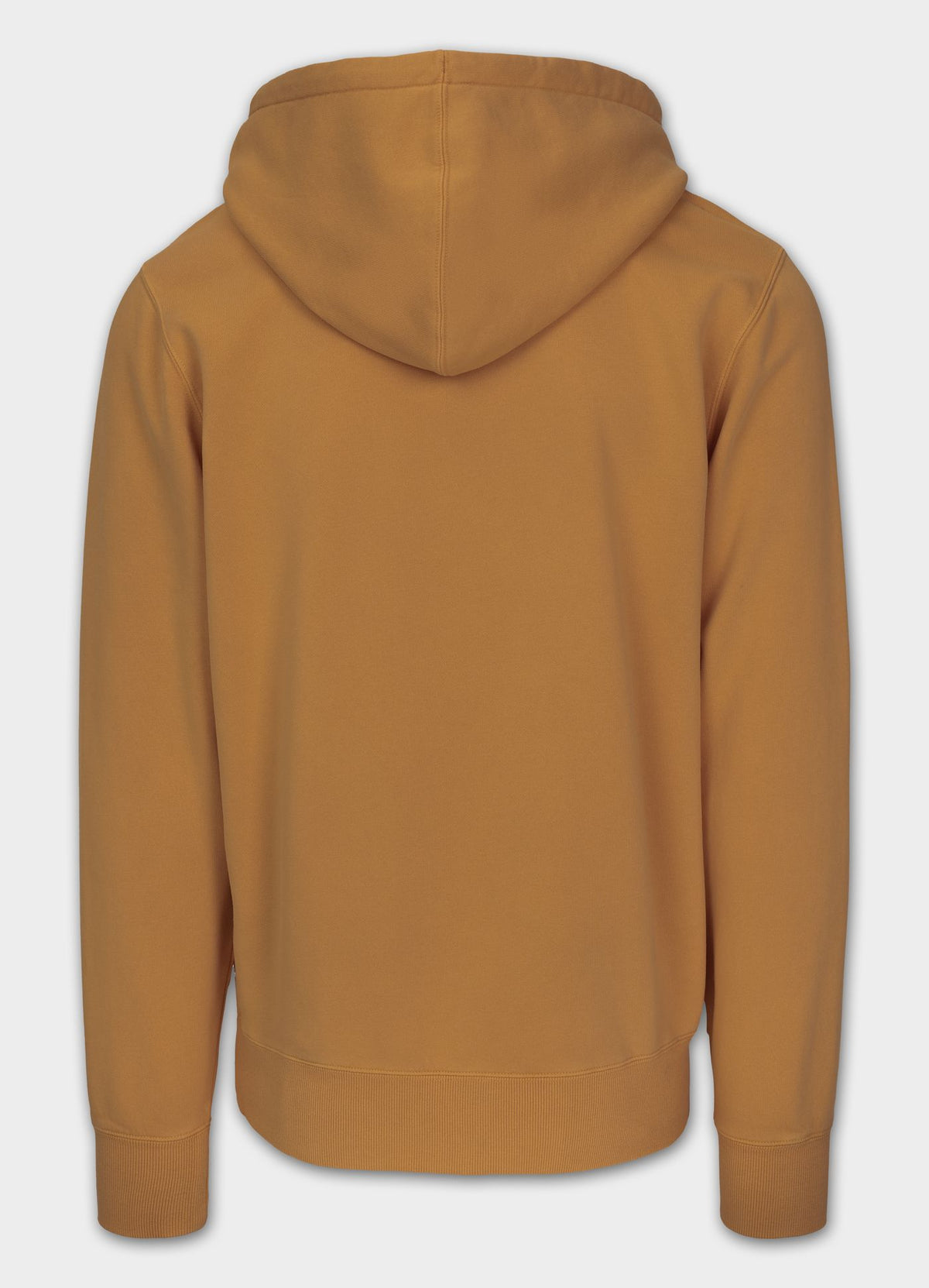 Men's Zip-up hoodie Washed Lancaster II - Honey yellow