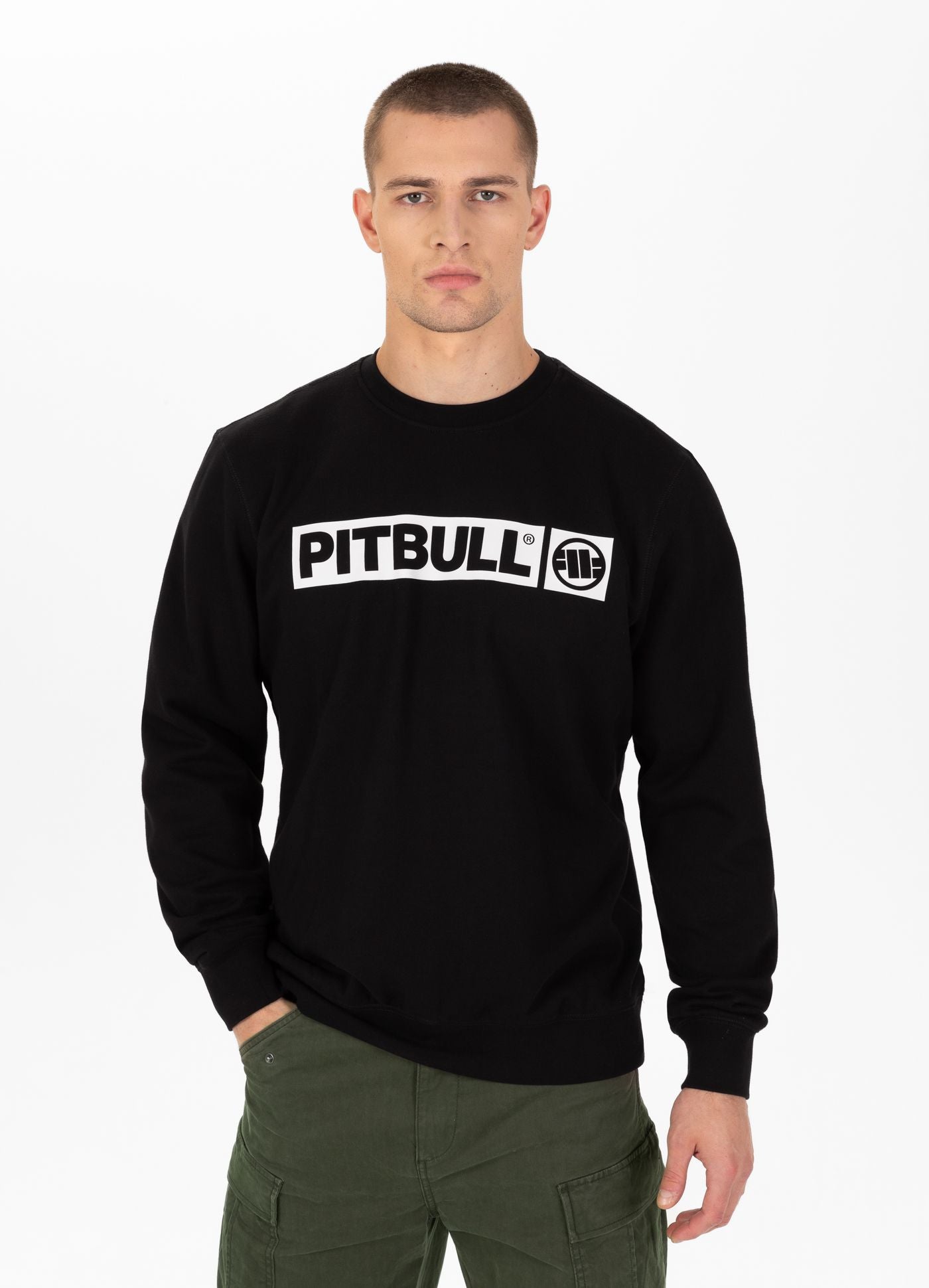 Sweatshirt Terry Hilltop - Schwarz