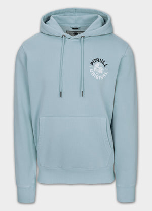 Men's Hoodie Washed DOG SD - Light blue