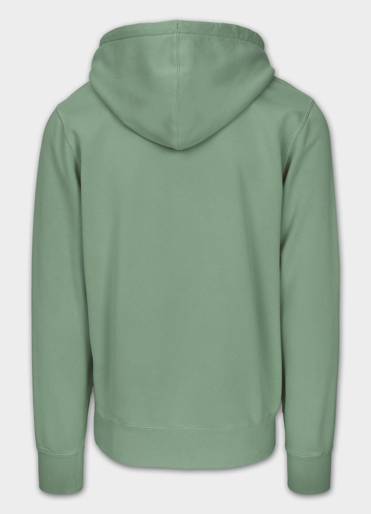 Men's Hoodie Washed VINTAGE BJJ - Washed green