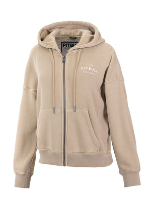 Women's zip-up hoodie Washed Manzanita