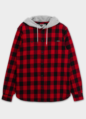 Hooded Flannel Shirt Woodson