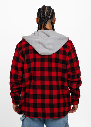 Hooded Flannel Shirt Woodson