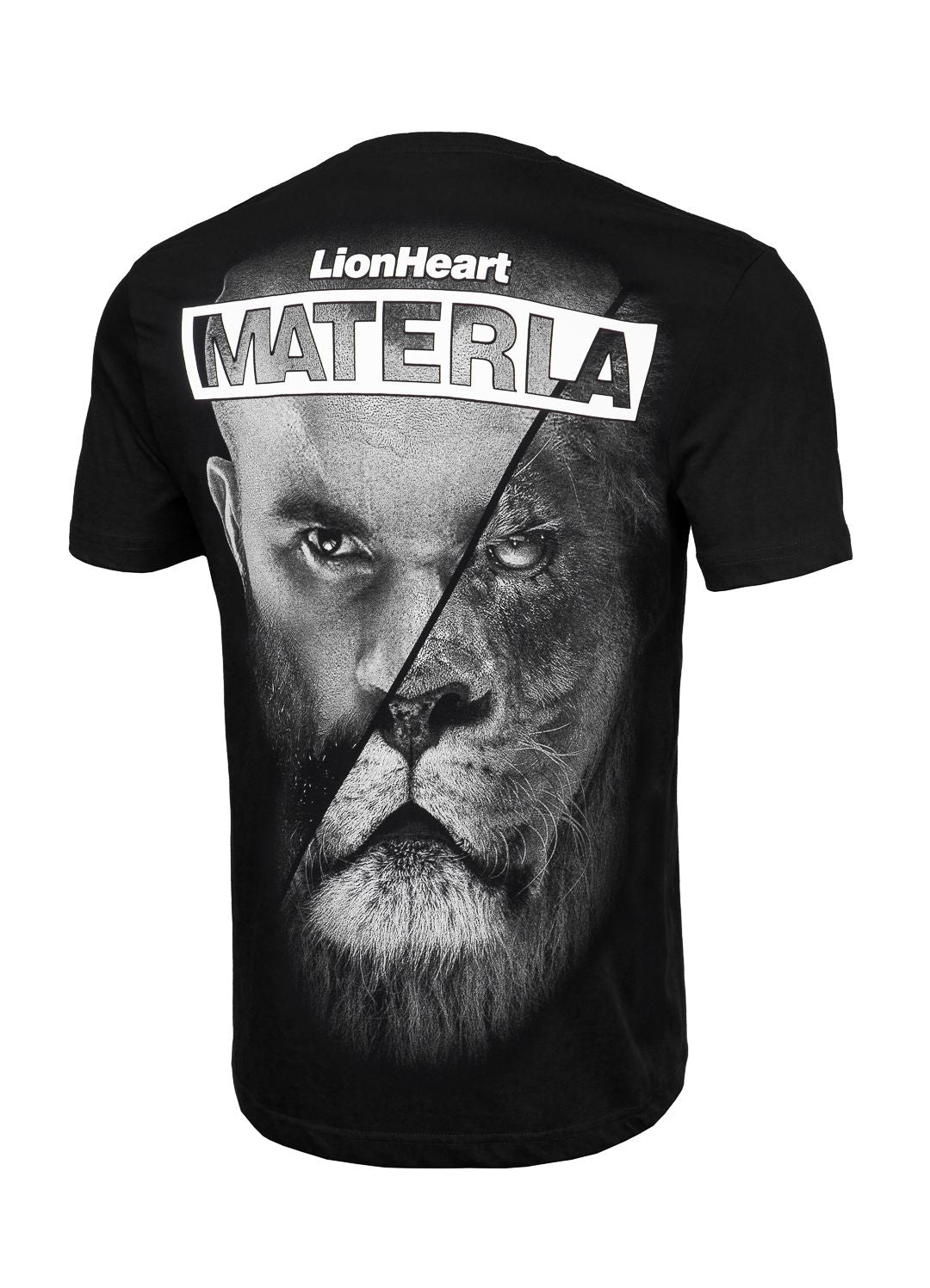 VORBESTELLUNG T-Shirt MATERLA LION HEART Schwarz 