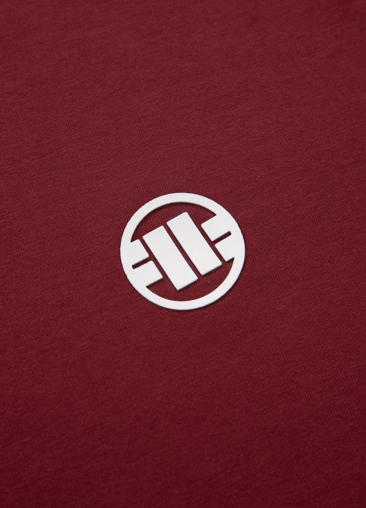 Men's T-Shirt SMALL LOGO - Burgundy