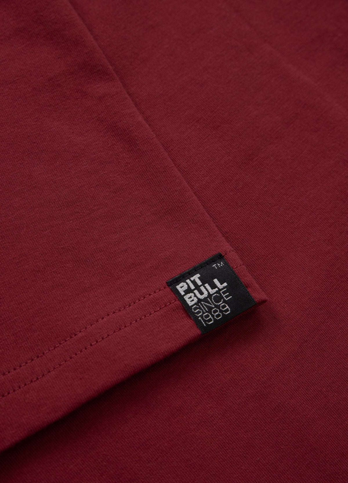 Men's T-Shirt SMALL LOGO - Burgundy