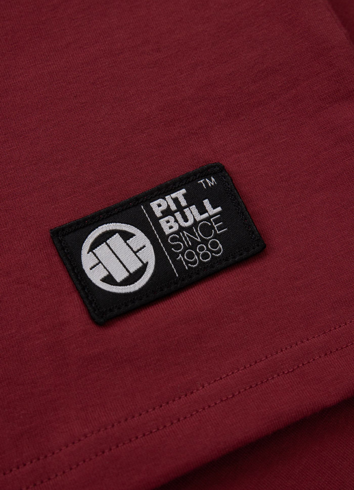 Men's T-Shirt SMALL LOGO - Burgundy