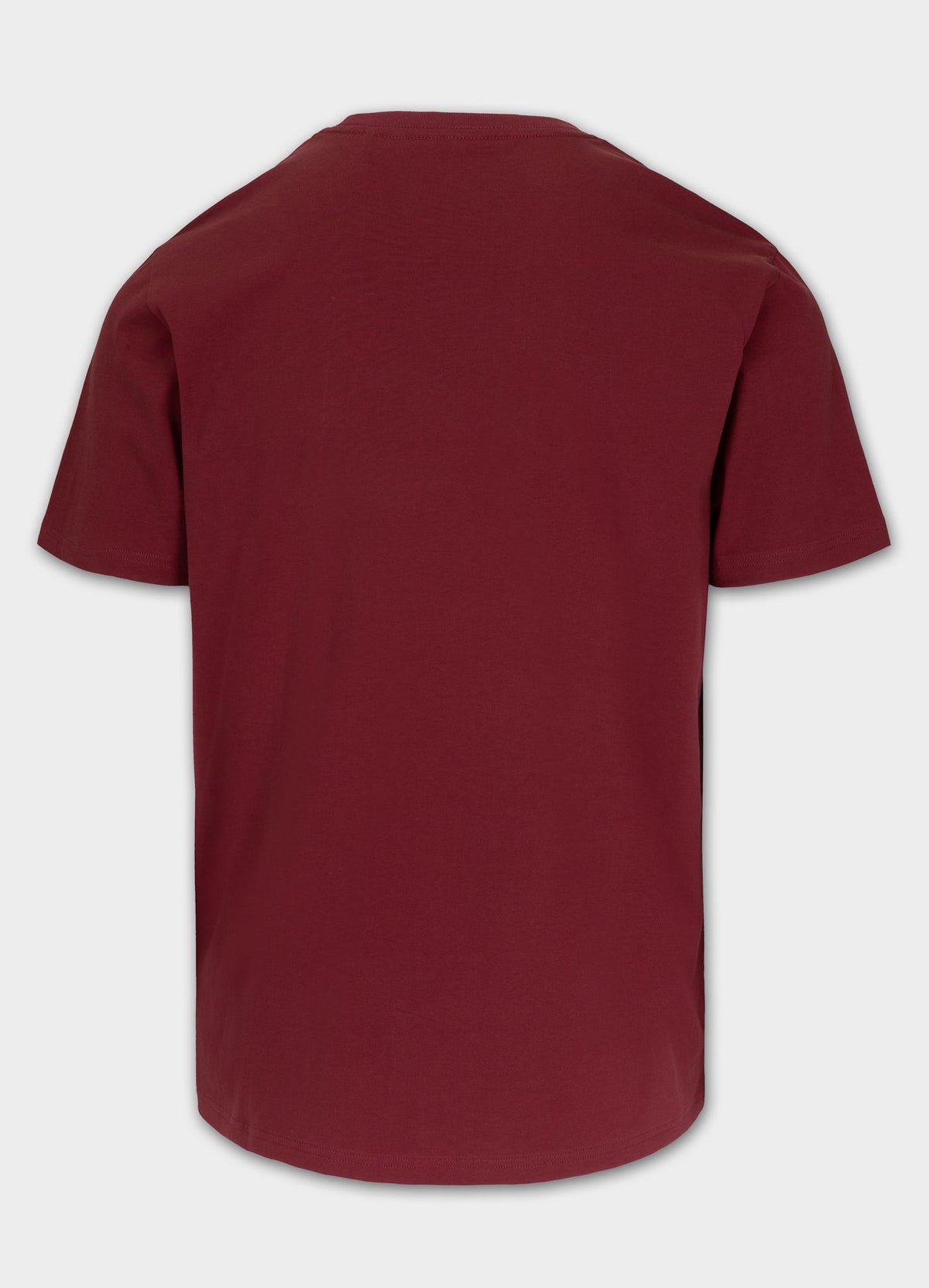Men's T-Shirt SMALL LOGO - Burgundy