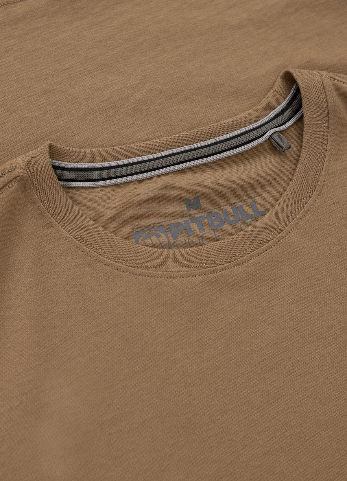 Men's T-Shirt SMALL LOGO - Coyote brown