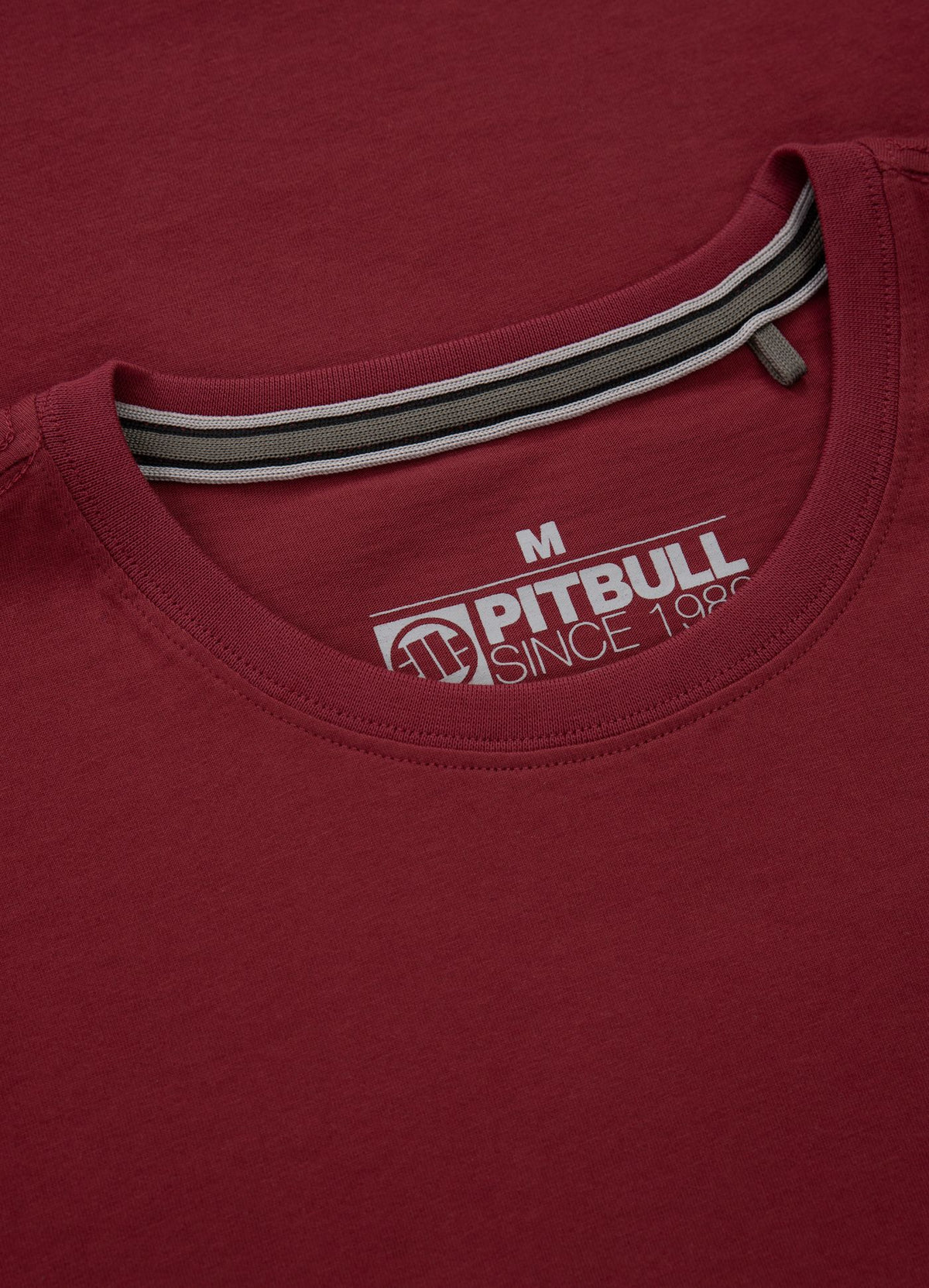 Men's T-Shirt SMALL LOGO - Burgundy
