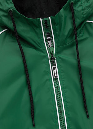 Women's hooded jacket WHITEWOOD - Green