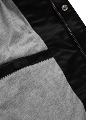 Men's hooded jacket Falcon Ridge - Black