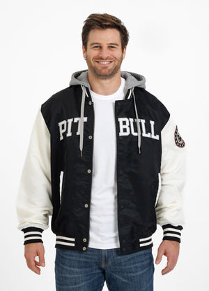Men's hooded jacket Falcon Ridge - Black