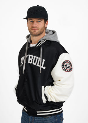 Men's hooded jacket Falcon Ridge - Black