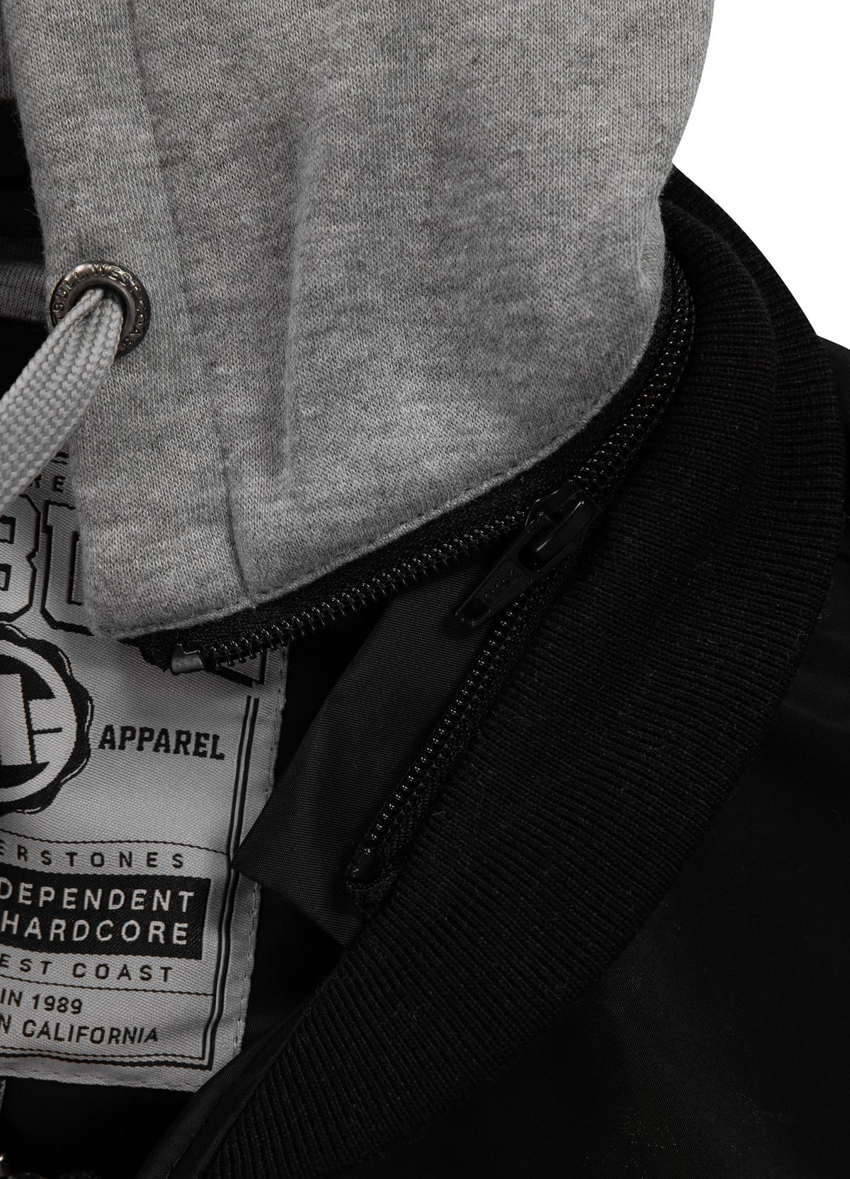Men's hooded jacket Falcon Ridge - Black