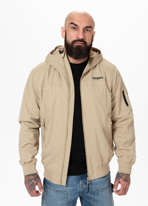 Men's hooded jacket Longwood - Sand