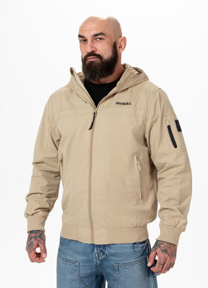 Men's hooded jacket Longwood - Sand