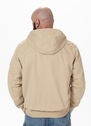 Men's hooded jacket Longwood - Sand