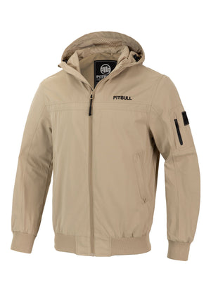 Men's hooded jacket Longwood - Sand