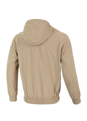 Men's hooded jacket Longwood - Sand