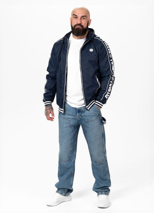 Men's hooded jacket Whitewood - Navy
