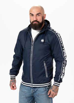 Men's hooded jacket Whitewood - Navy