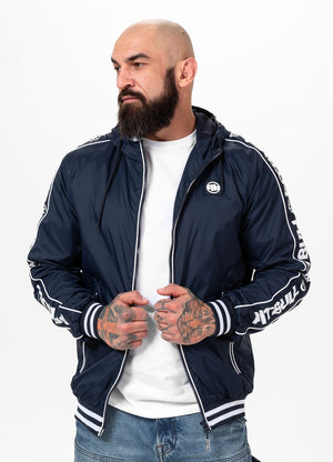 Men's hooded jacket Whitewood - Navy