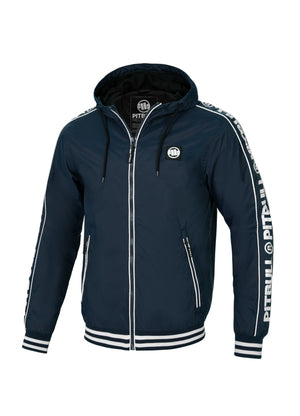 Men's hooded jacket Whitewood - Navy