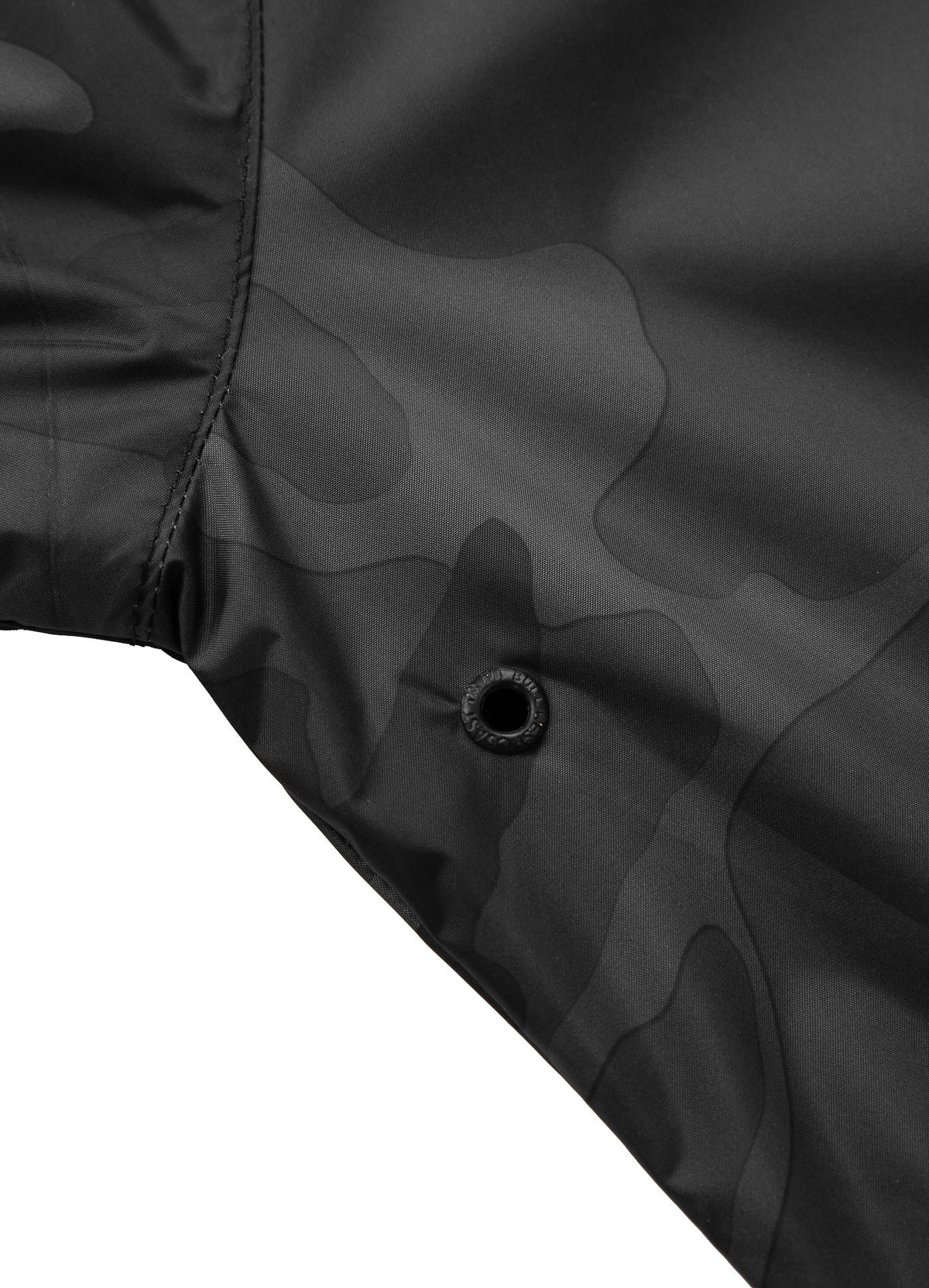 Men's hooded jacket Athletic Hilltop - All Black Camo