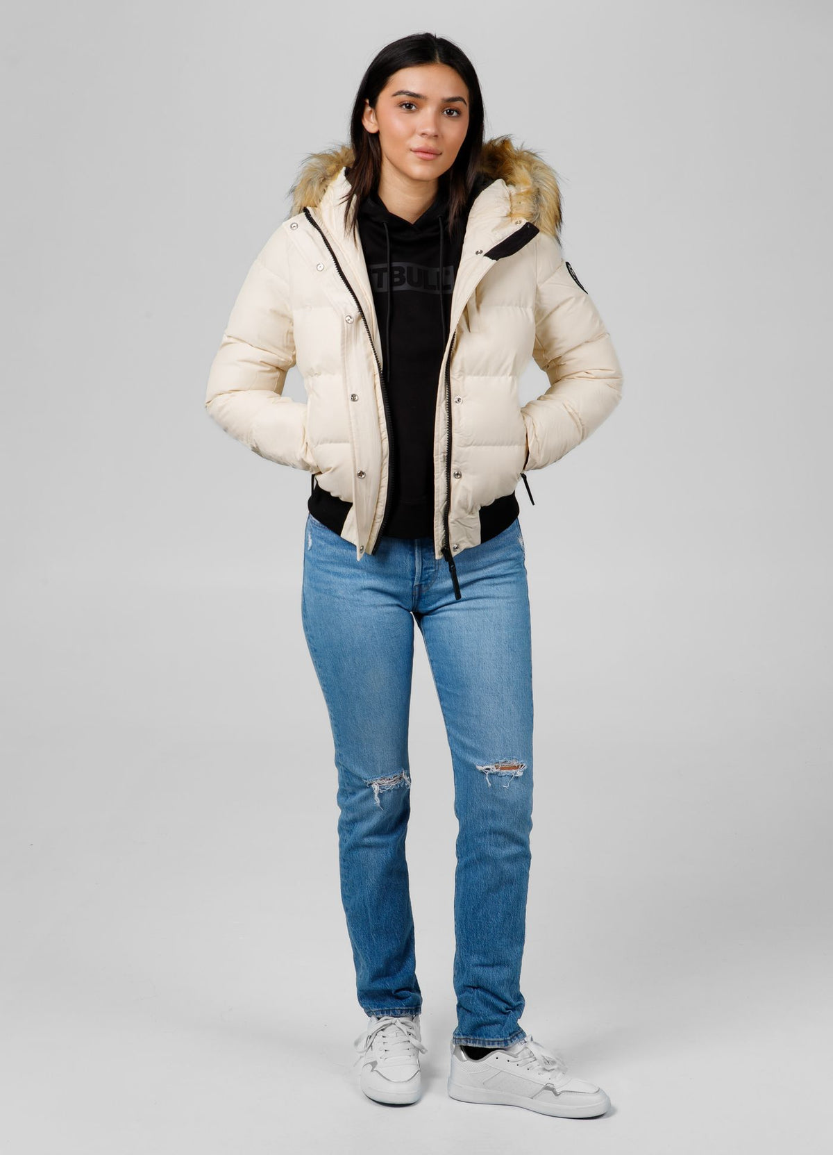 Women's winter hooded jacket Azalea