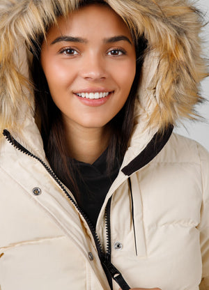 Women's winter hooded jacket Azalea