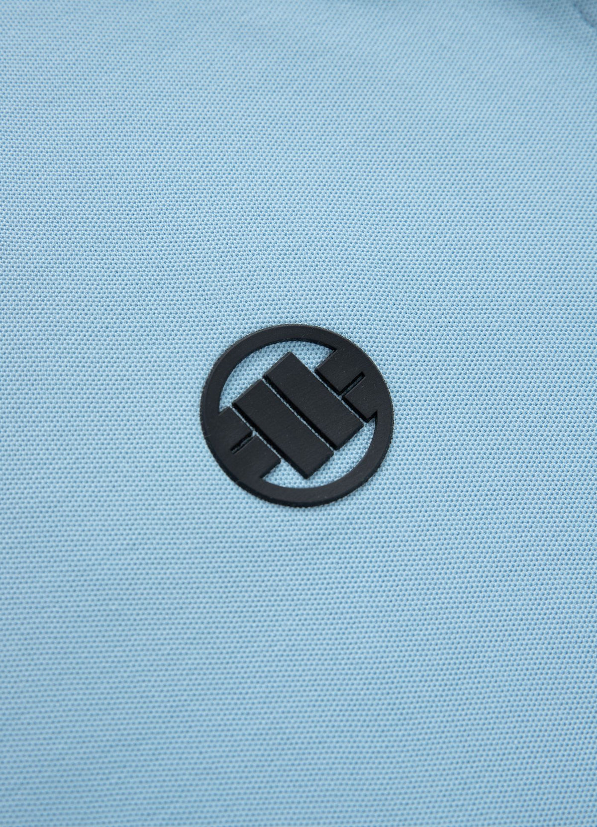 Men's Longsleeve Pique Rockey - Light blue