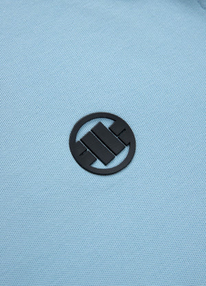 Men's Longsleeve Pique Rockey - Light blue