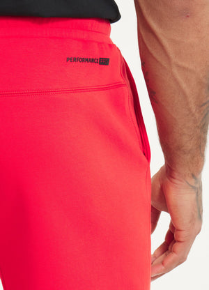 Men's Sweatshorts DOGWOOD POCKET - Fluo Red