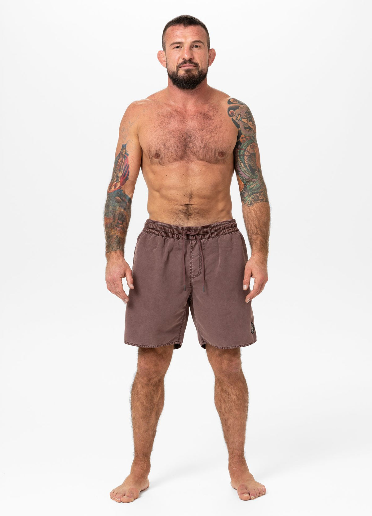 Men's Boardshorts BALFOUR - Burgundy